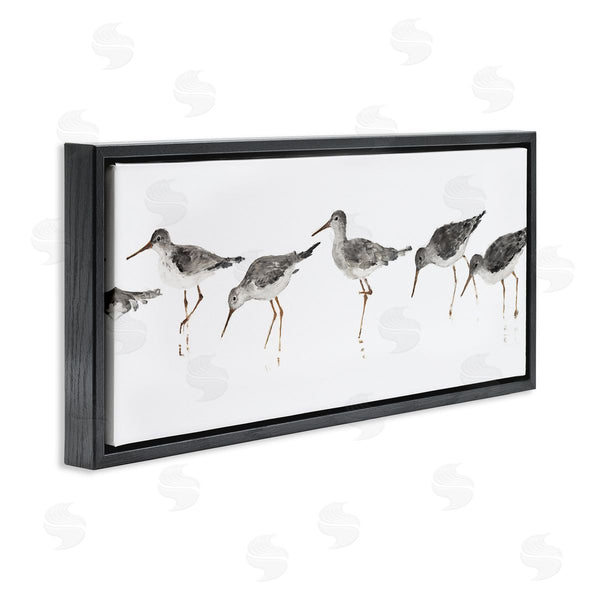 Stupell Industries Avery Tillmore | Minimal Beach Bird Sandpipers Wall Art