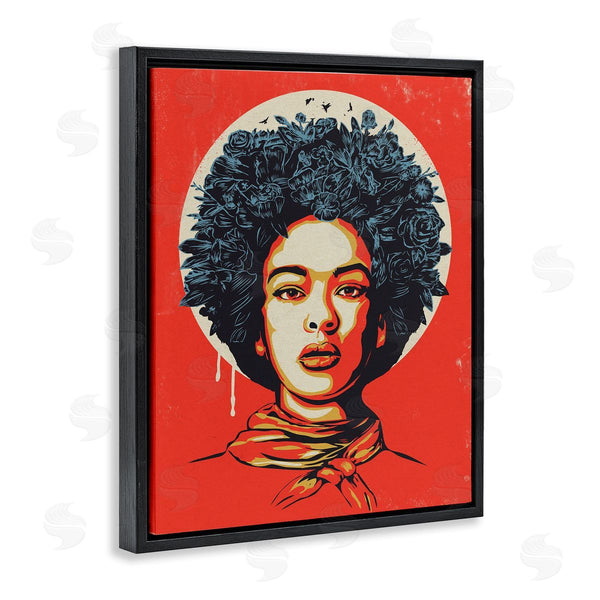 Stupell Industries Balazs Solti | Vibrant Portrait Of Woman