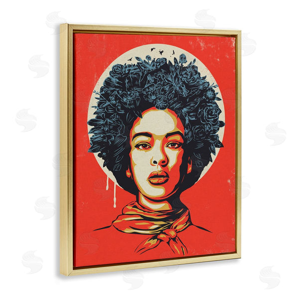 Stupell Industries Balazs Solti | Vibrant Portrait Of Woman