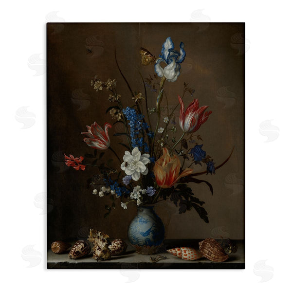 stupell industries Balthasar van der Ast | Flowers in a Wan-Li Vase