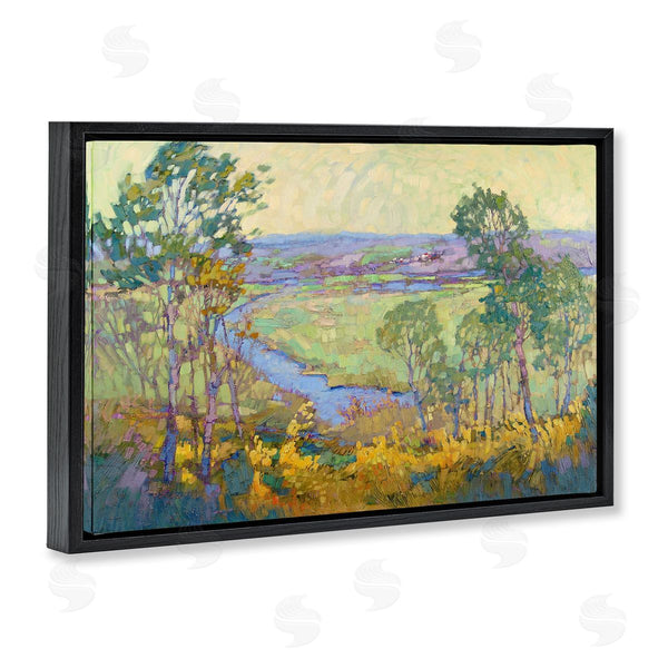 Stupell Industries Barbara Schilling | Abstract Winding Stream Wall Art