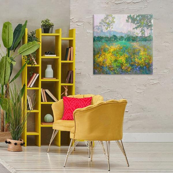Stupell Industries Barbara Schilling | Complex Meadow Terrain Wall Art