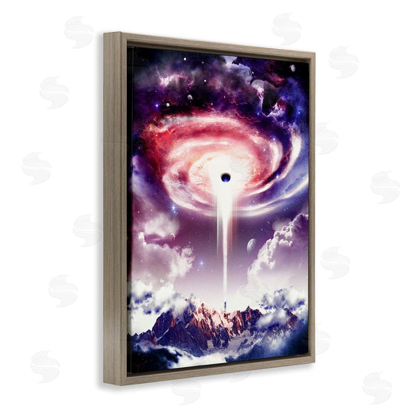 Stupell Industries Barrett Biggers | Surreal Space Nebula Rays