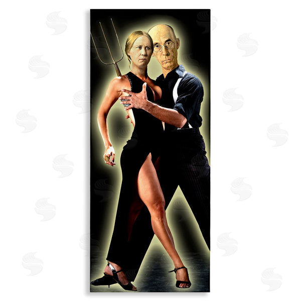 stupell industries Barry Kite | Sultry American Gothic Dance Parody