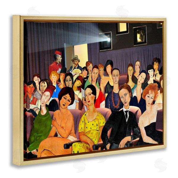 Stupell Industries Barry Kite | Vintage Theater Collage