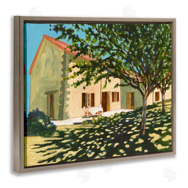Stupell Industries Bart E. Slyp | Countryside Home Garden Landscape Tree Shade