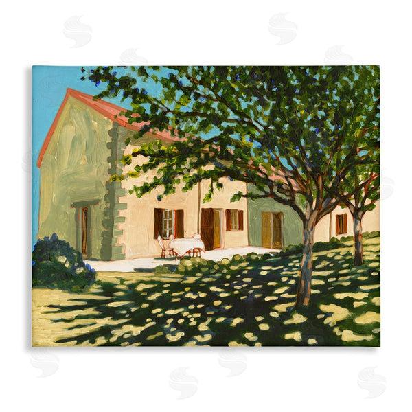 stupell industries Bart E. Slyp | Countryside Home Garden Landscape Tree Shade
