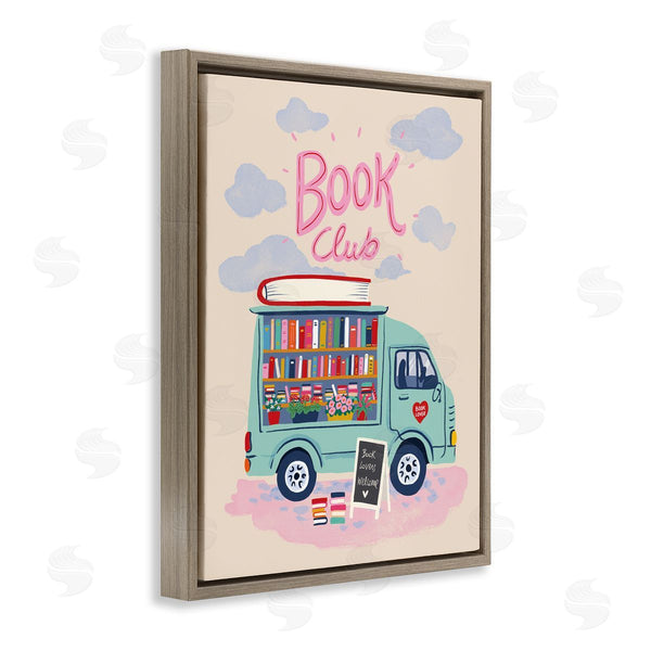 Stupell Industries Be Ni La | Book Club Traveling Shop