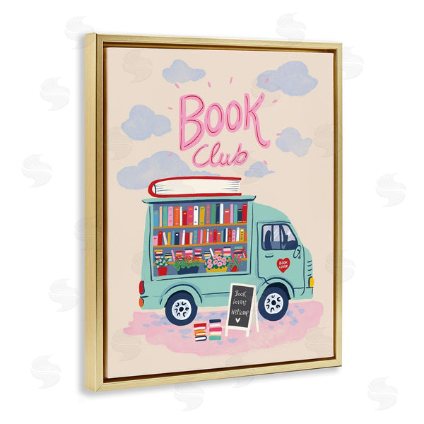 Stupell Industries Be Ni La | Book Club Traveling Shop