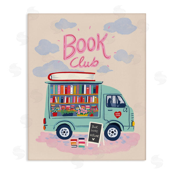 stupell industries Be Ni La | Book Club Traveling Shop
