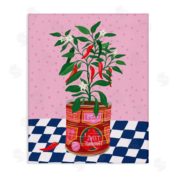 stupell industries Be Ni La | Pepper Plant in Tin Wall Art