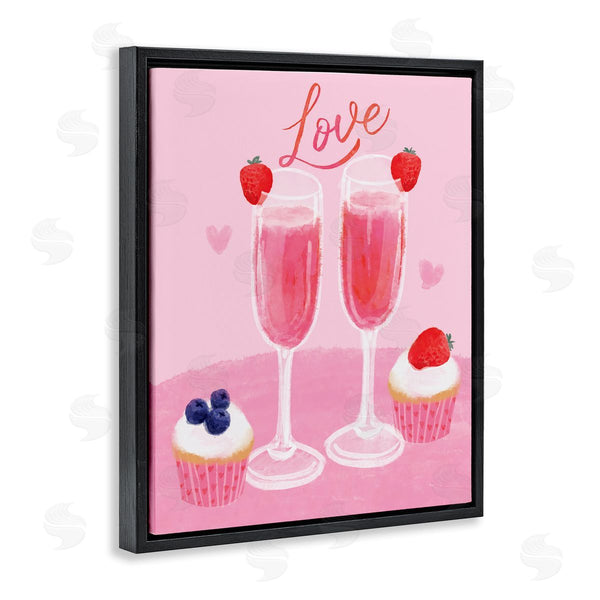 Stupell Industries Be Ni La | Valentine's Twin Champagne