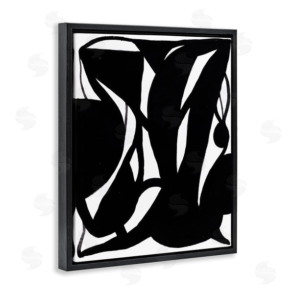 Stupell Industries Bea Dina | Black Swirled Ink Wall Art