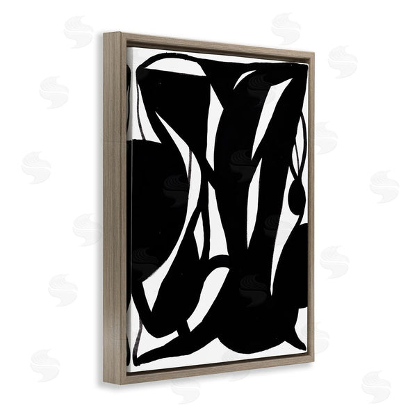 Stupell Industries Bea Dina | Black Swirled Ink Wall Art