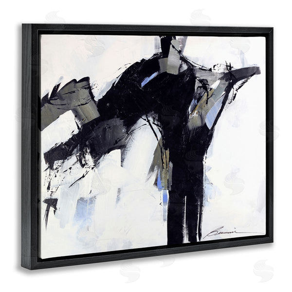 Stupell Industries Beau Wild | Ink Drip Flat Brush Strokes Modern Industrial Design Wall Art