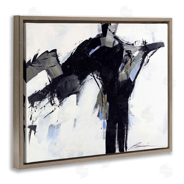 Stupell Industries Beau Wild | Ink Drip Flat Brush Strokes Modern Industrial Design Wall Art