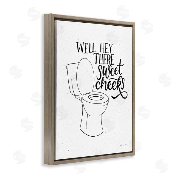 Stupell Industries Becky Thorns | Hey There Sweet Cheeks