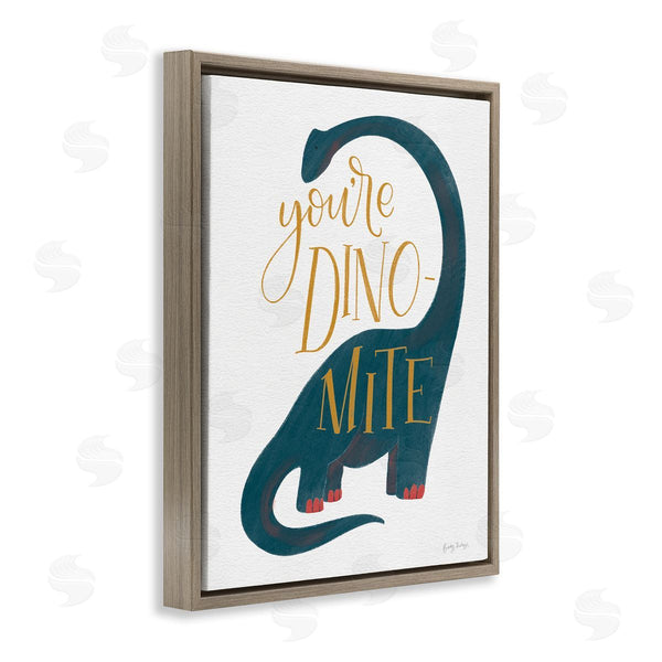 Stupell Industries Becky Thorns | You're Dino-Mite Dinosaur