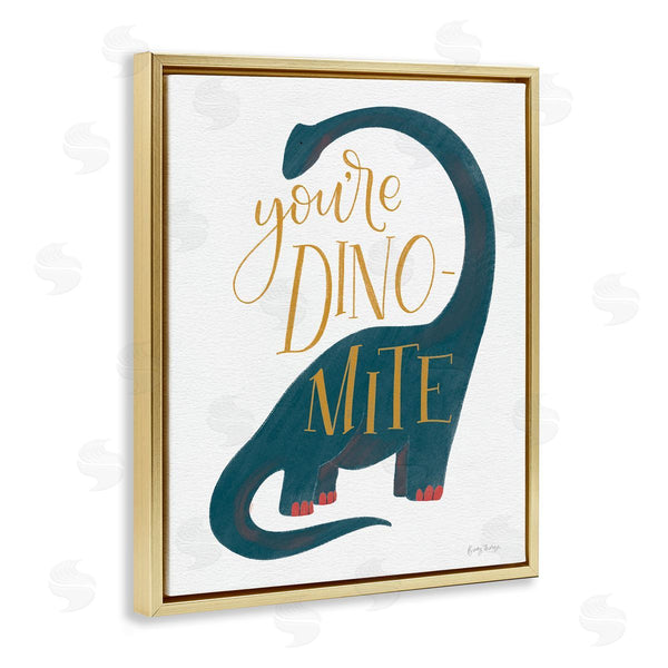 Stupell Industries Becky Thorns | You're Dino-Mite Dinosaur