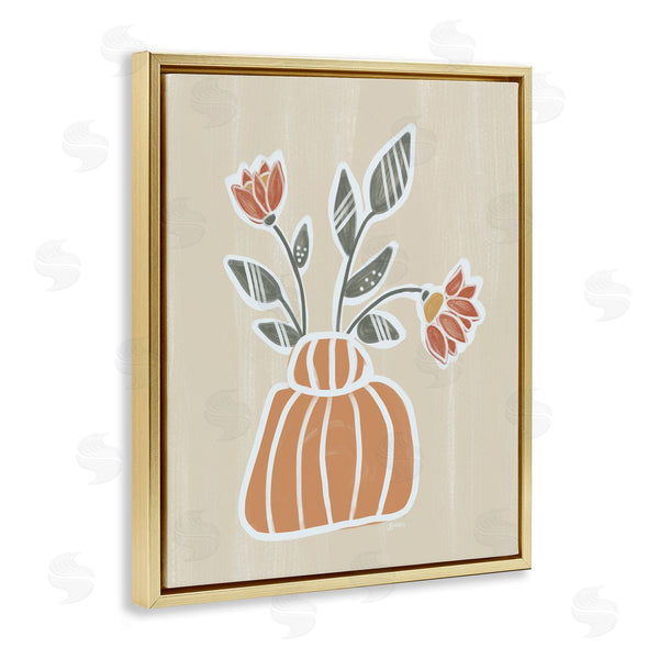 Stupell Industries Beki Marquardt | Cottage Blooms Asymmetrical Vase