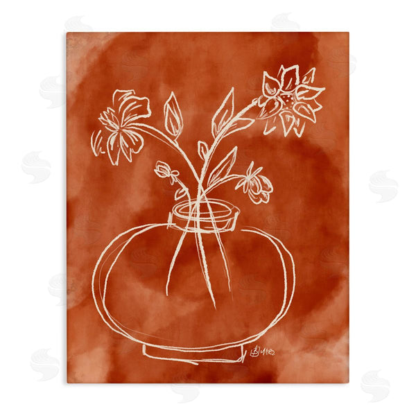 stupell industries Beki Marquardt | Ember Tone Minimal Flowers