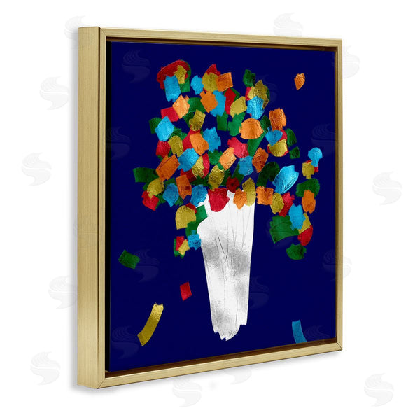 Stupell Industries Bellassai Art | Abstract Flower Vase Wall Art
