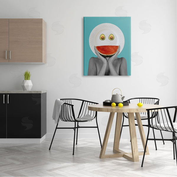 Stupell Industries Bellassai Art | Abstract Fruit Face Wall Art