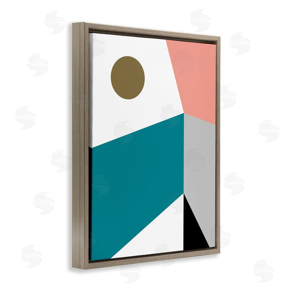 Stupell Industries Bellassai Art | Abstract Geometric Landscape Wall Art
