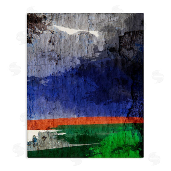 stupell industries Bellassai Art | Abstract Landscape Dark Storm Wall Art