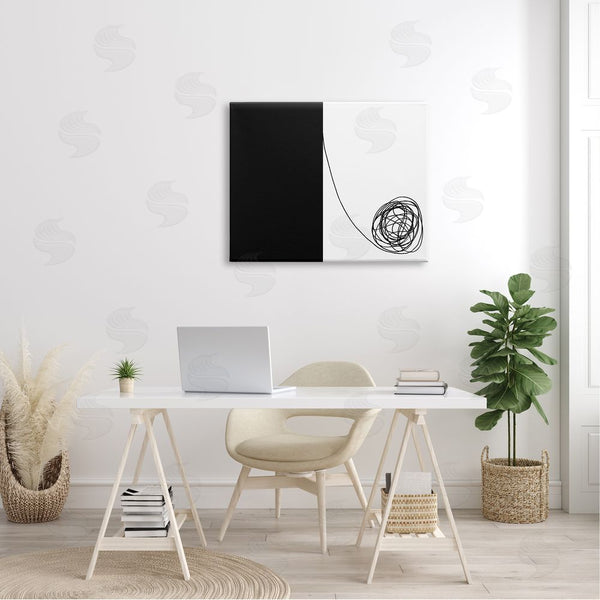 Stupell Industries Bellassai Art | Black And White Contrast Wall Art
