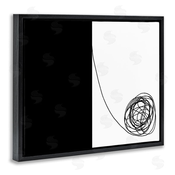 Stupell Industries Bellassai Art | Black And White Contrast Wall Art
