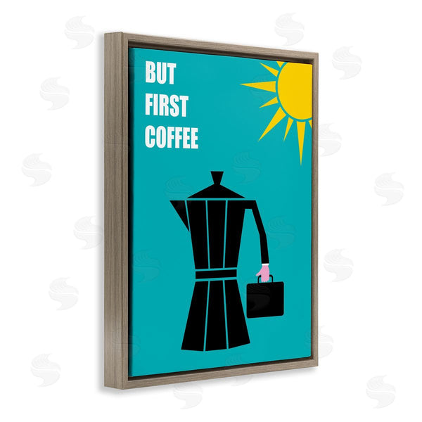 Stupell Industries Bellassai Art | But First Coffee Espresso Wall Art