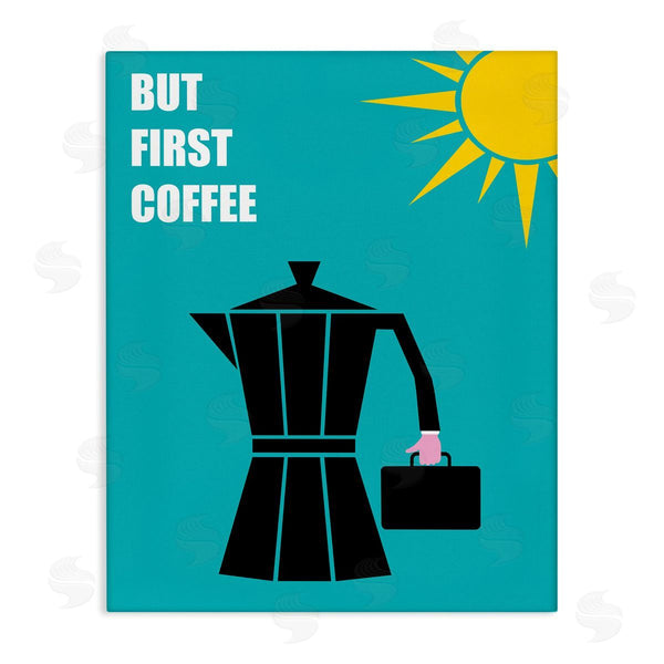 stupell industries Bellassai Art | But First Coffee Espresso Wall Art