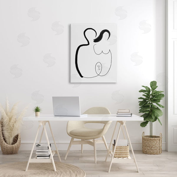 Stupell Industries Bellassai Art | Family Embrace Abstract Portrait Wall Art