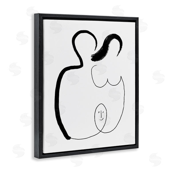 Stupell Industries Bellassai Art | Family Embrace Abstract Portrait Wall Art