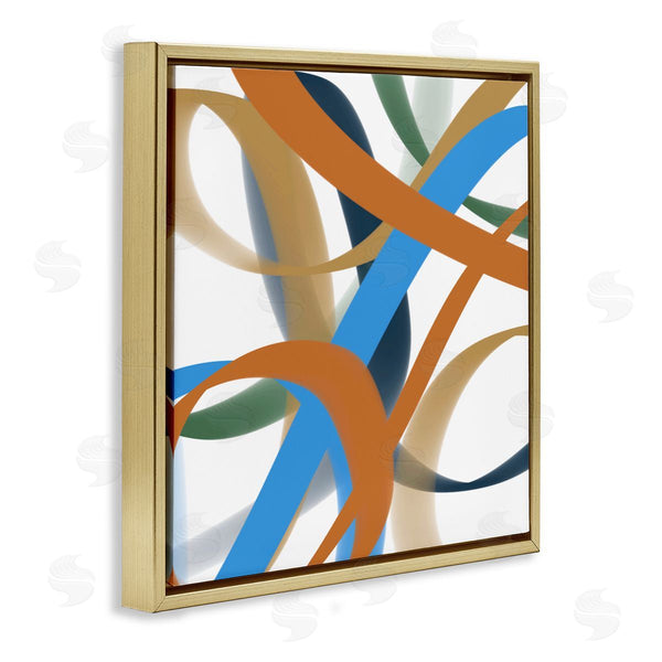 Stupell Industries Bellassai Art | Interwoven Curving Ribbons