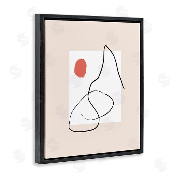 Stupell Industries Bellassai Art | Minimal Nordic Landscape Abstraction Modern Neutral Tones Wall Art