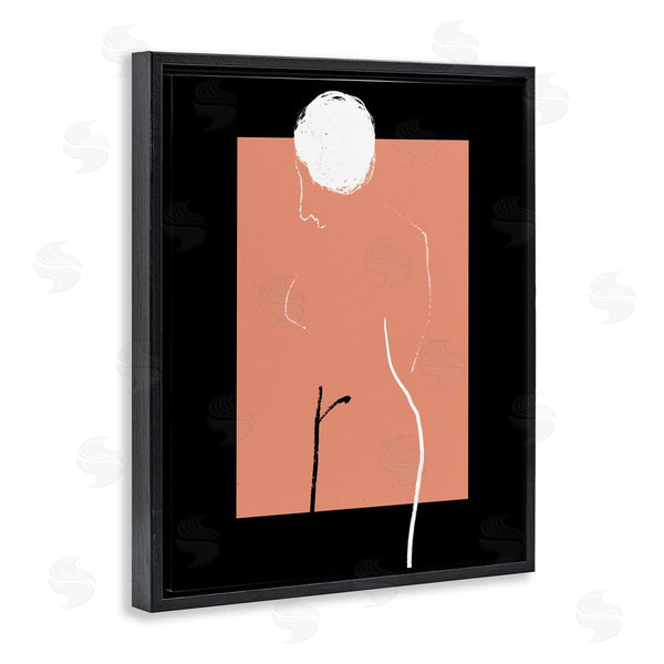 Stupell Industries Bellassai Art | Modern Nude Figure Abstraction Wall Art