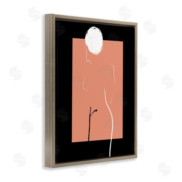 Stupell Industries Bellassai Art | Modern Nude Figure Abstraction Wall Art