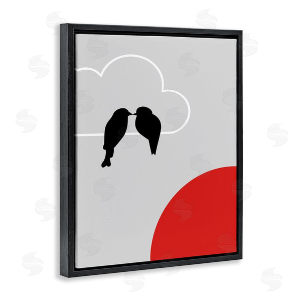 Stupell Industries Bellassai Art | Pair Of Birds Kissing Wall Art