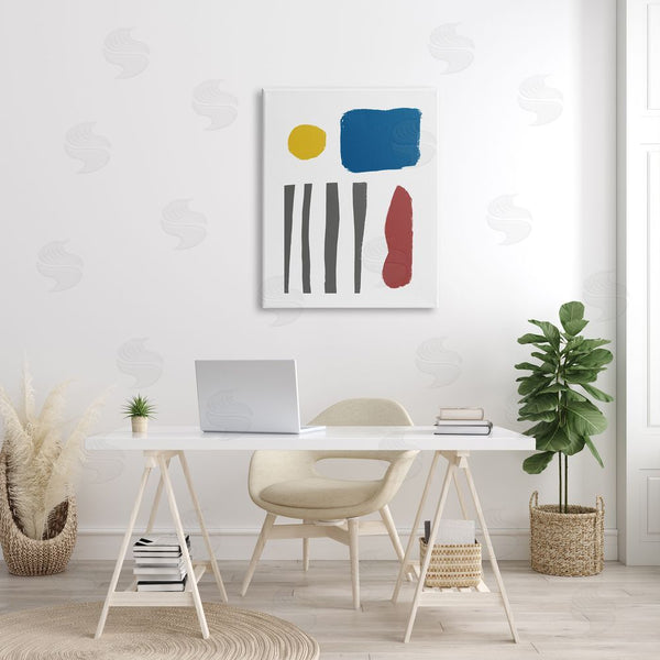 Stupell Industries Bellassai Art | Rough Edge Shapes Wall Art