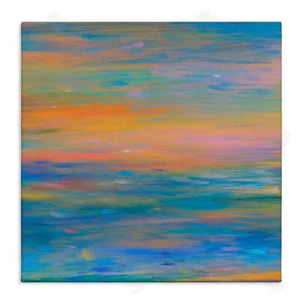 stupell industries Bellassai Art | Sunset Of Lights Abstraction
