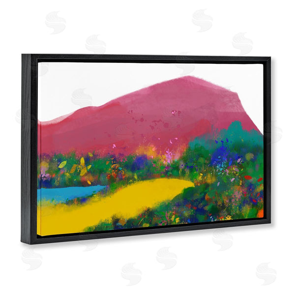Stupell Industries Bellassai Art | The Pink Mountain Abstraction