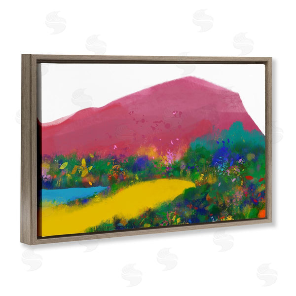 Stupell Industries Bellassai Art | The Pink Mountain Abstraction