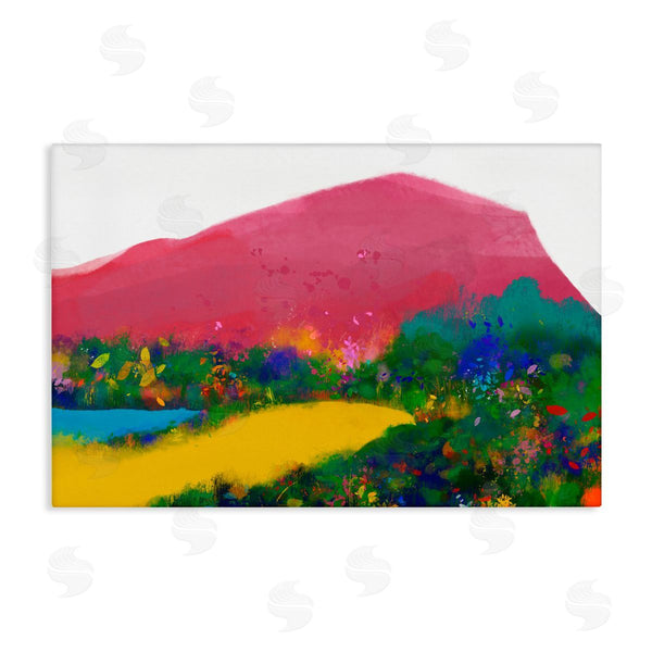 stupell industries Bellassai Art | The Pink Mountain Abstraction