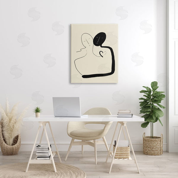Stupell Industries Bellassai Art | Together Romantic Couple Wall Art