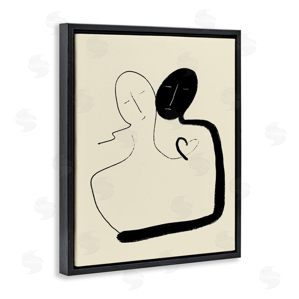 Stupell Industries Bellassai Art | Together Romantic Couple Wall Art