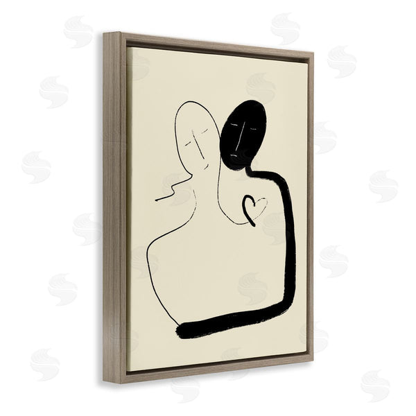 Stupell Industries Bellassai Art | Together Romantic Couple Wall Art