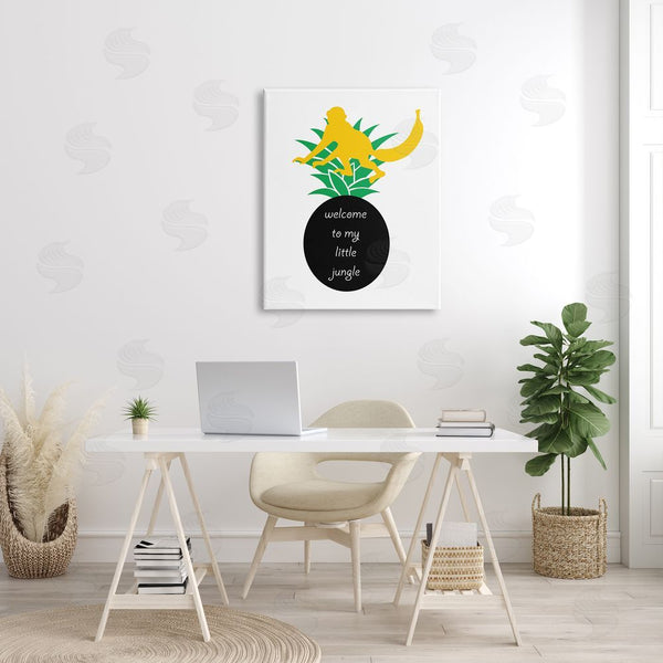 Stupell Industries Bellassai Art | Welcome To My Little Jungle Wall Art