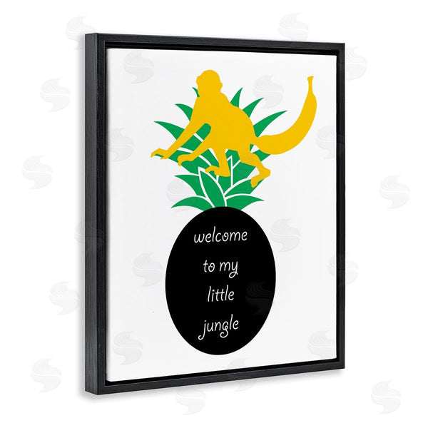 Stupell Industries Bellassai Art | Welcome To My Little Jungle Wall Art